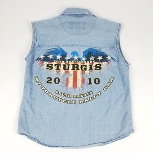 Sturgis South Dakota Motorcycle Rally USA Vest '10